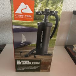 Ozark Trail Air Hammer Inflation Pump.