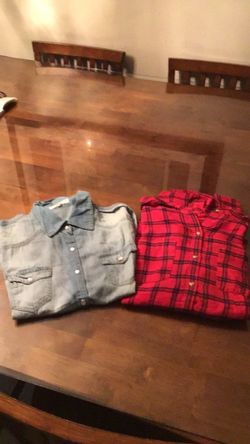 LONG SLEEVE SHIRT SIZE L  $10