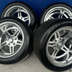 Intro Torino Polished 17x11 With Toyo Extensa 315/35/17 Tires For Obs Or C-10 Chevy🔥🔥🔥