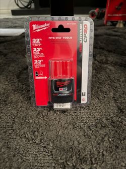 milwaukee m12 cp 2.0 battery