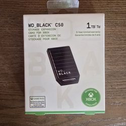 WD - C50 1TB Storage Expansion Card for Xbox Series X|S Gaming Console SSD - Black