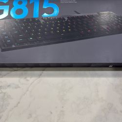 Logitech G815 Keyboard