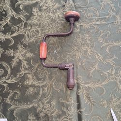 Vintage Hand Crank Drill