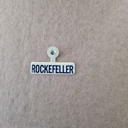 Rockefeller Campaign Pin Fold Tin 