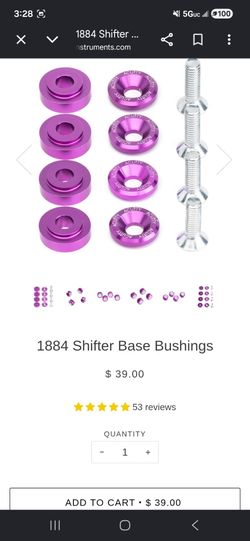 Acuity shifter base bushings 9th gen si 30$$$