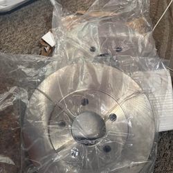 05-14 mustang v6 brake rotors front