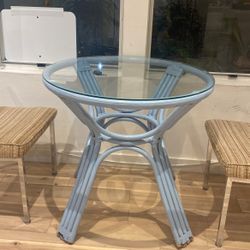 Rattan breakfast Table 