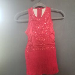 Like New Children's Red Flapper Costume
