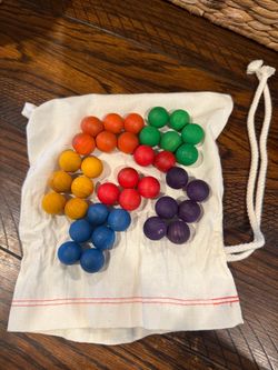 Grapat 36 Wooden Marbles