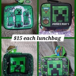 Minecraft Lunchbag 