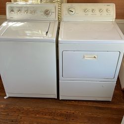 Kenmore Washer and Dryer 