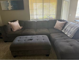 Sofa and ottoman