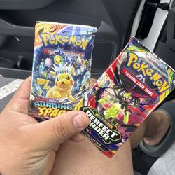 2 Pokémon Card Packs