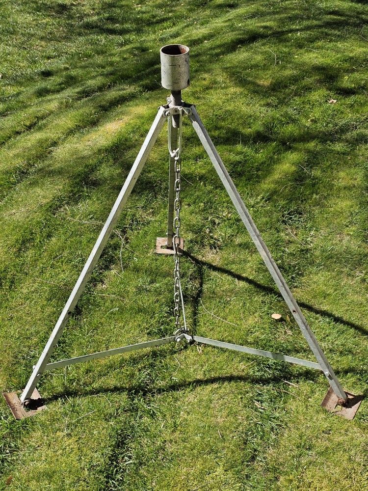 5th ( Fifth ) Wheel Tripod Trailer Stabilizer : Adjustable Height