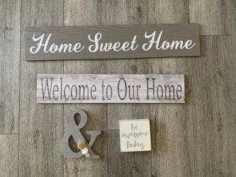 Farmhouse wall Signs