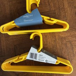 Kids NEW Yellow Hangers