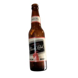 Vintage Empty Carling Black Label Bock Beer Bottle 