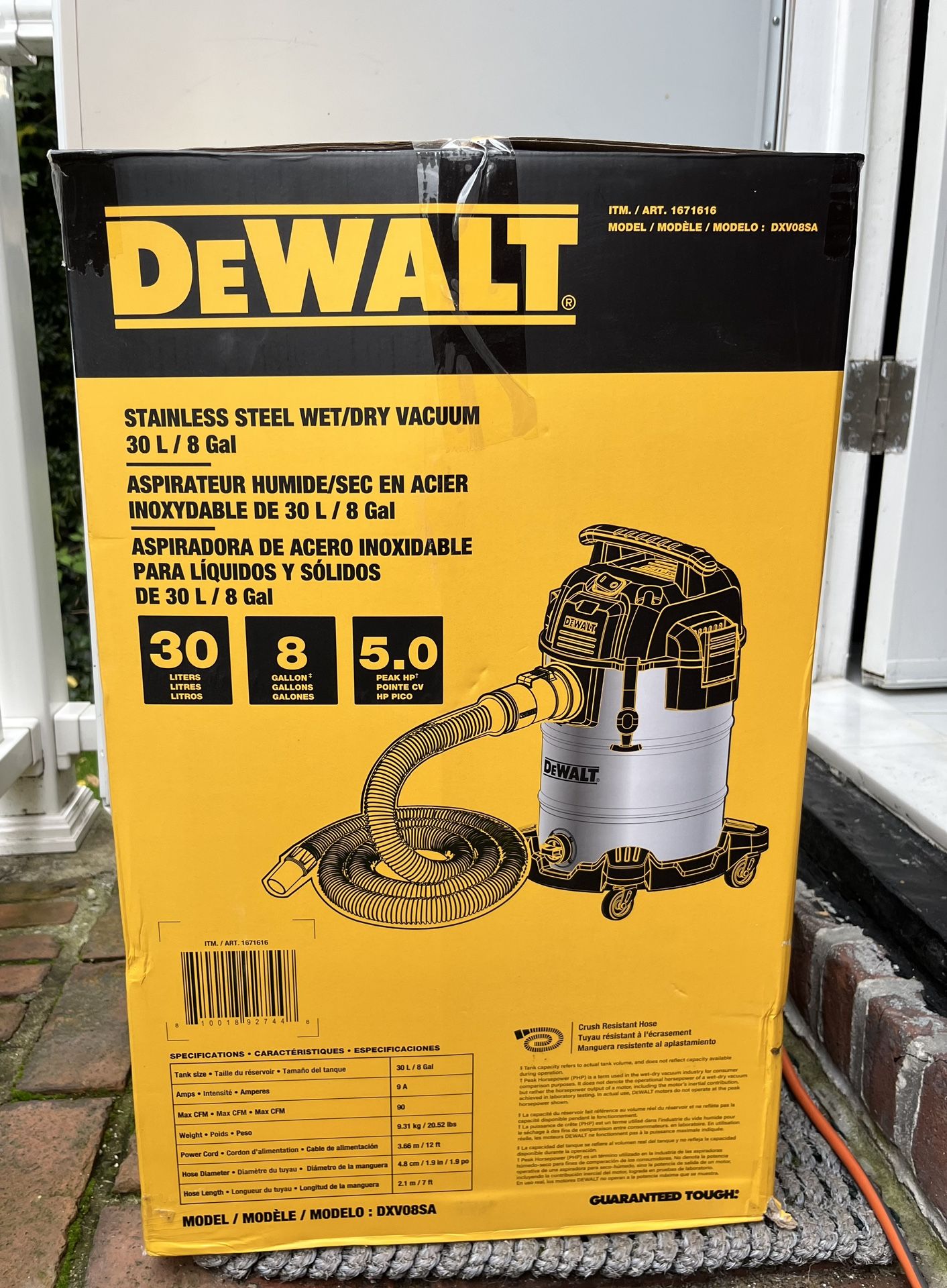 DeWalt Wet/Dry Vacuum Cleaner  