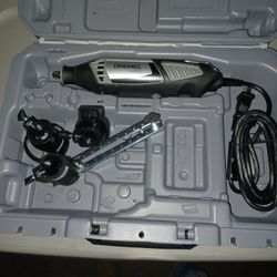 DREMEL 4000,CARRY CASE AND TOOLS