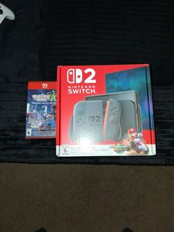 Nintendo switch 2 with Pokémon z-a