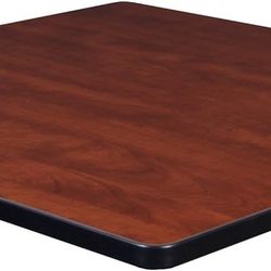 NEW w/ dmg - Regency Square Standard Table Top, 42-inch, Cherry/Maple - Retail $185