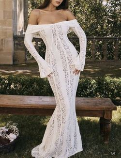 White Babyshower Dress