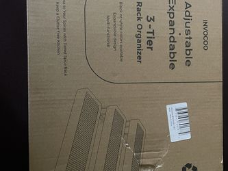 Adjustable expandable 3 tier spice rack