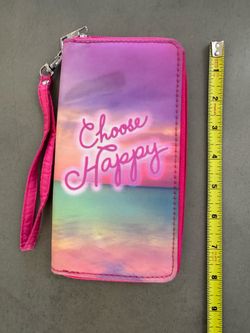 Two Girls Large Zippered Wallets