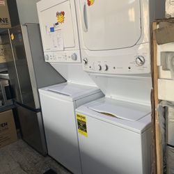 Washer & Dryer Stackable Great Deal! Take It For Zero Down Pay In 3 Months With No Interest Ask For Details 
