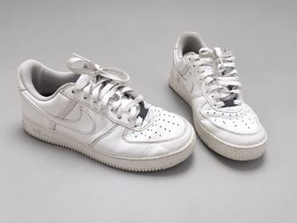 White AF1 Nike Air Force Ones size 10 Men’s
