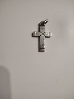 Silver Jame Avery Cross Pendant $55