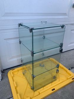 Glass Display Showcase For Sale $40.00