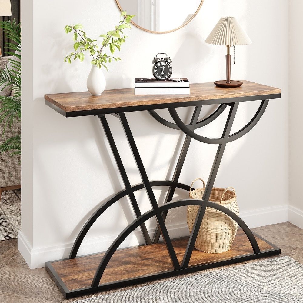 43" Console Table for Entryway