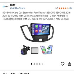Wireless CarPlay For Ford Transit ‘15-‘19 - $150