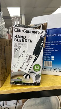 Elite Gourmet Hand Blender EHB1015