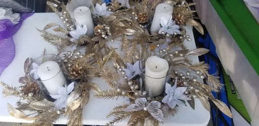 Gold candles