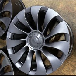 OEM Tesla Model Y Performance 21” Uberturbine Wheels (front )