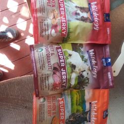 5 Bags Of Dog Treats 