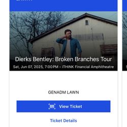 Derks Bentley LAWN 6/7