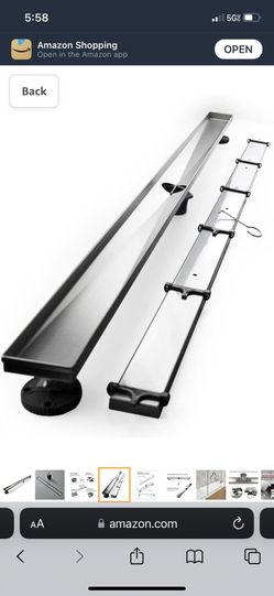 Shower Drain with Tile insert Grate