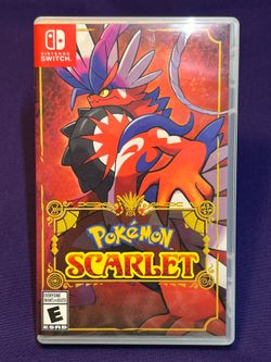 Nintendo Switch Pokemon Scarlet