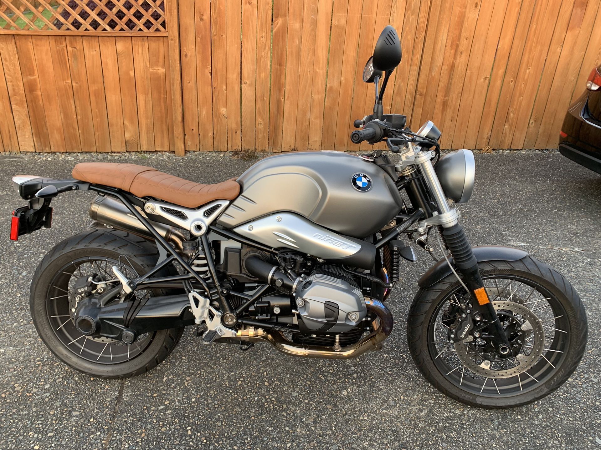 2017 BMW R nine T motorcycle