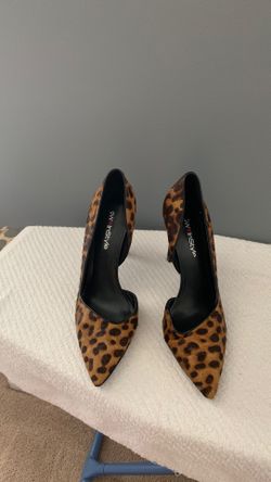 Animal print pumps