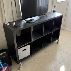 IKEA 2x4 Rolling Cube Shelf