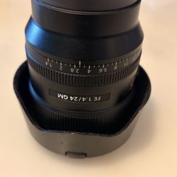 Sony 24mm 1.4 G Master Lens