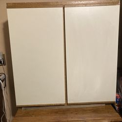 White Wooden Cabinet 