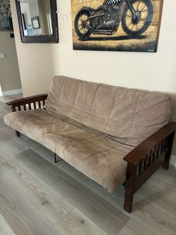 Futon couch & twin sleeper