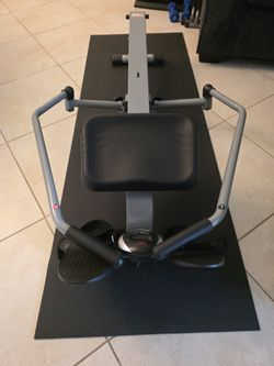 Sunny Health & Fitness Smart Compact Full Motion Rowing Machine