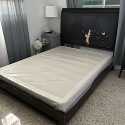 Queen Bed With Box frame. Free