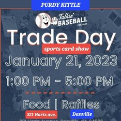 SPORTS CARD SHOW. THIS SATURDAY 1/21  FROM 1PM TO 5PM IN DANVILLE..49ER CARDS GALORE !!